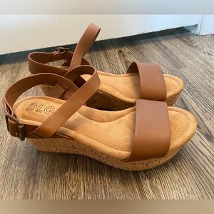 NEW, never worn, DLG sandals